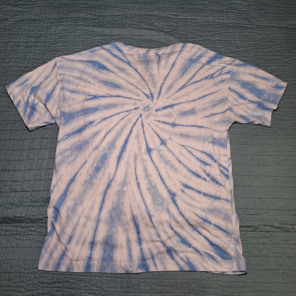 Polaroid Retro Tie-Dye Trippy Rainbow Camera Graphic T-Shirt - Picture 7 of 7